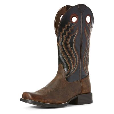 Ariat Western: Sport Picket Line Botas Western Hombre - Marrones / Negras (MDEAZ1306)